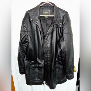 Penman's Black Leather Jacket